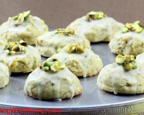 Pistachio Ricotta Cookies